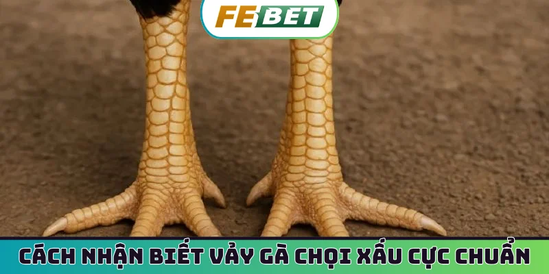 Cách nhận biết vảy gà chọi xấu cực chuẩn