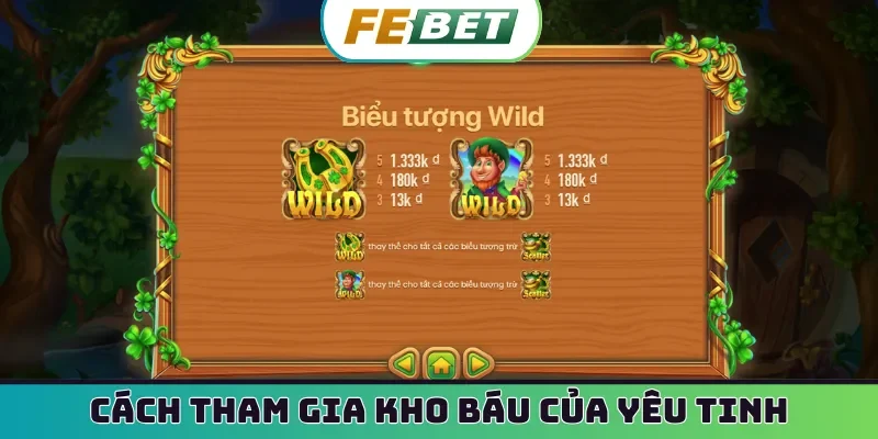 Cách tham gia kho báu của yêu tinh