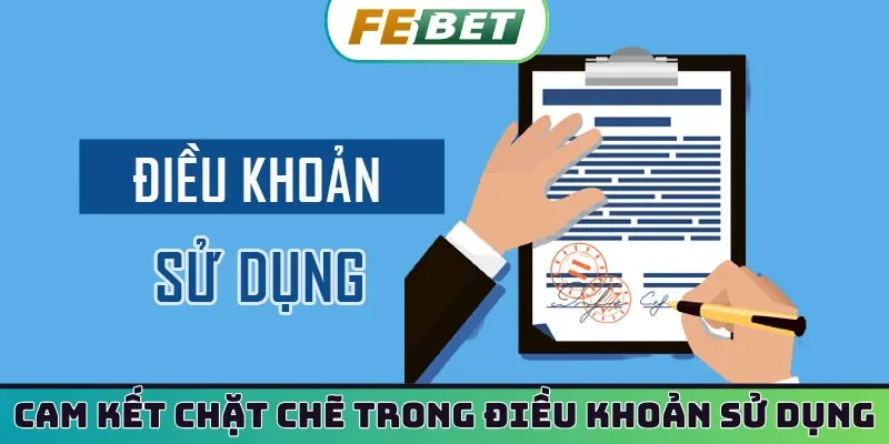 Cam kết chặt chẽ trong điều khoản sử dụng